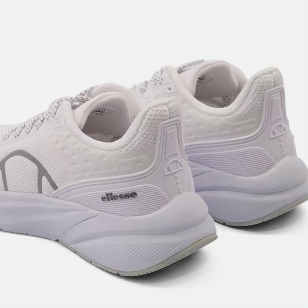 Ellesse Lace Up Oran Running Sports Shoes All White